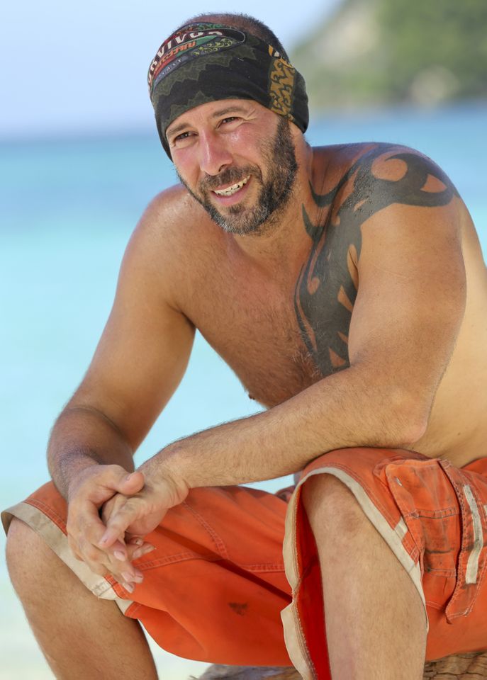 Tony Vlachos on 'Survivor: Cagayan' (season 28) in 2014Credit: Michael Yarish/CBS via Getty