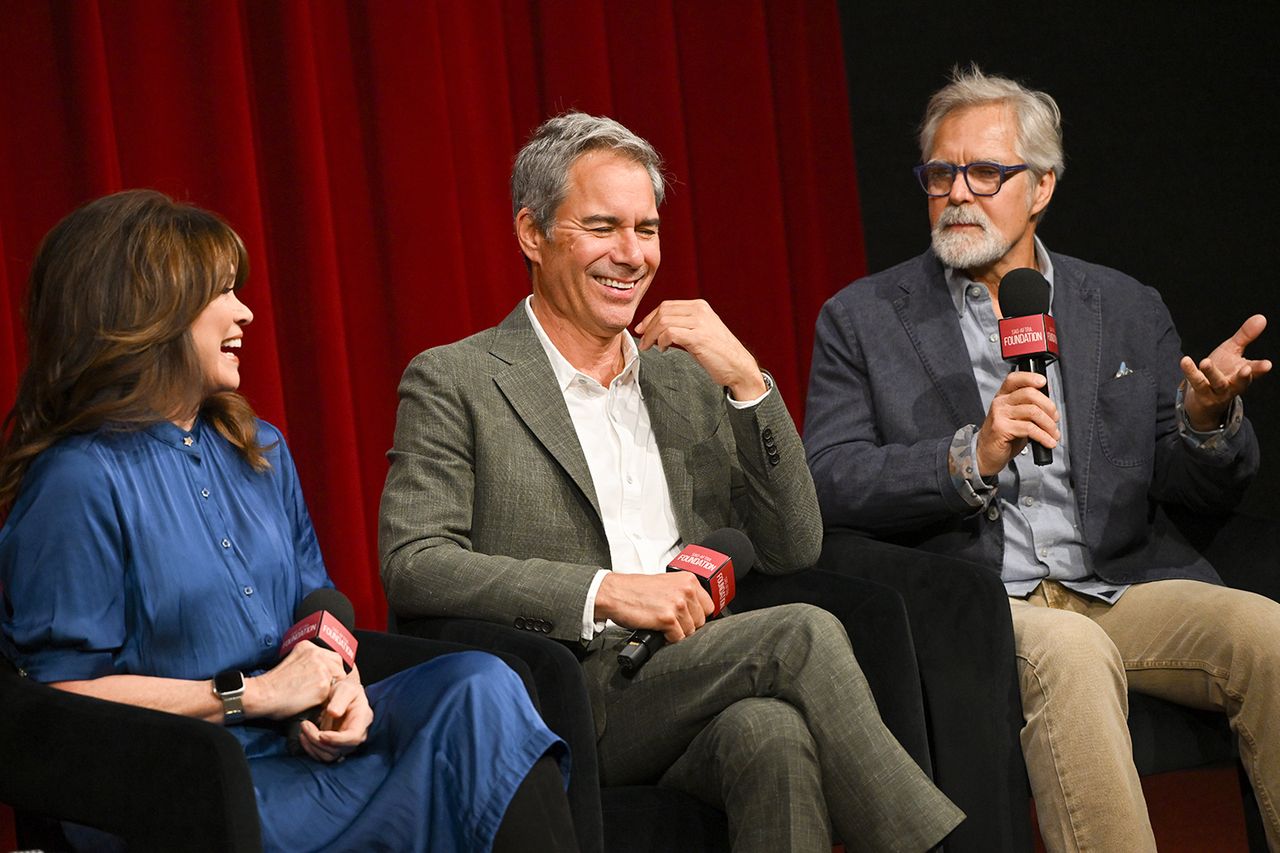 Valerie Bertinelli, Eric McCormack and Henry CzernyCredit: Olivia Wong/Getty