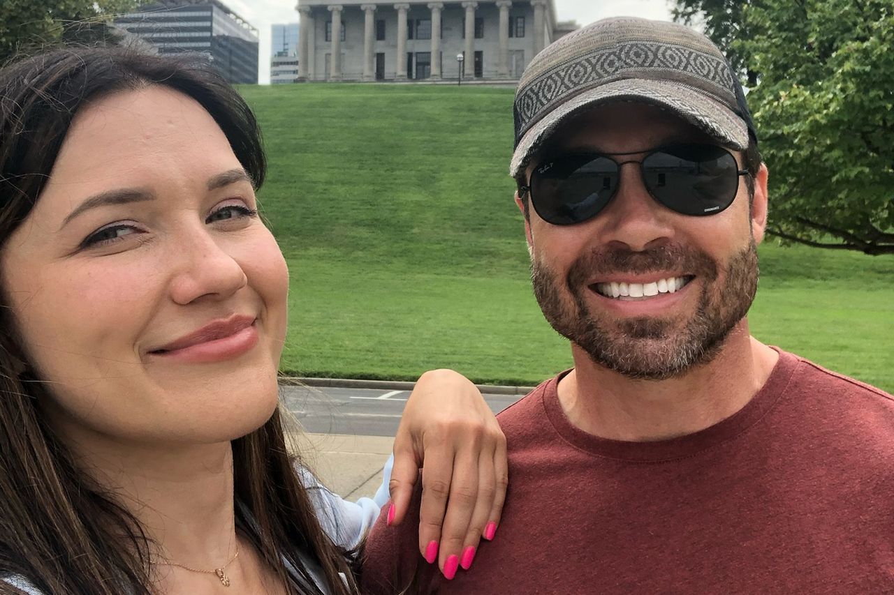 Varya Malina and Geoffrey Paschel.Credit: Varya Malina/Instagram