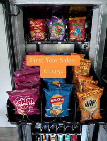 Shabaz Khan vending machineCredit: Kennedy News and Media