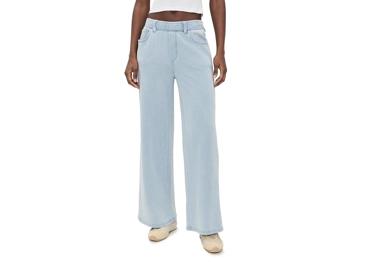 Z SUPPLY Entougage Knit Denim Pants Credit: Amazon