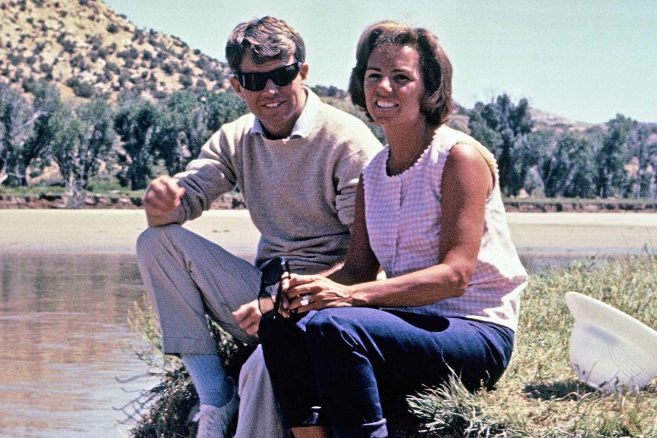 Robert F. Kennedy and wife Ethel KennedyCredit: Bettmann Archive/Getty