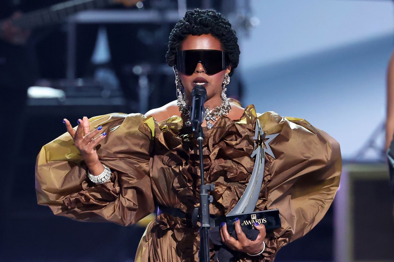 Lauryn Hill accepts the Living Legend Icon award in L.A. in June 2026Credit: Kevin Winter/Getty