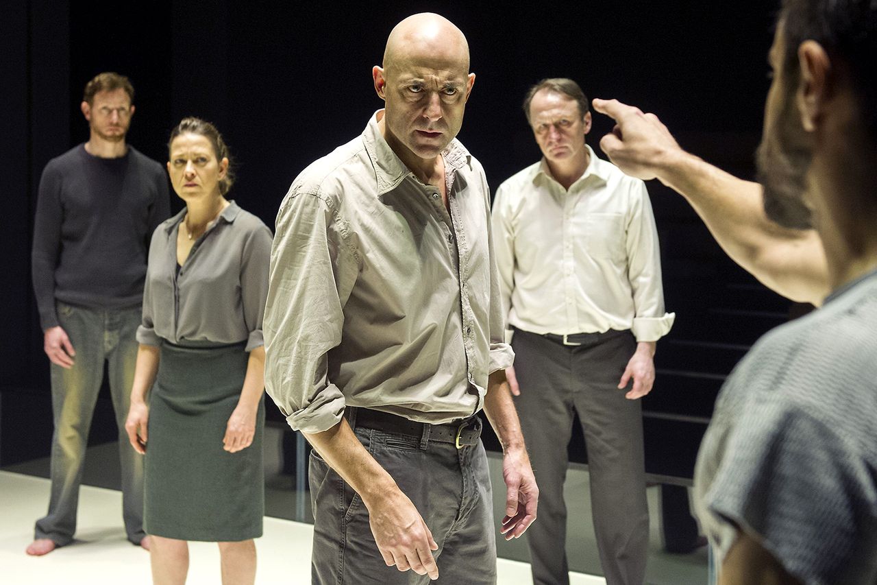 Mark Strong in 'A View from the Bridge.'Credit: Alastair Muir/Shutterstock