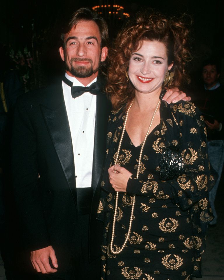 Annie Potts and husband James Hayman attending 'National Jewish Fund Dinner' on Nov. 29, 1989.Credit: Ron Galella, Ltd./Ron Galella Collection via Getty