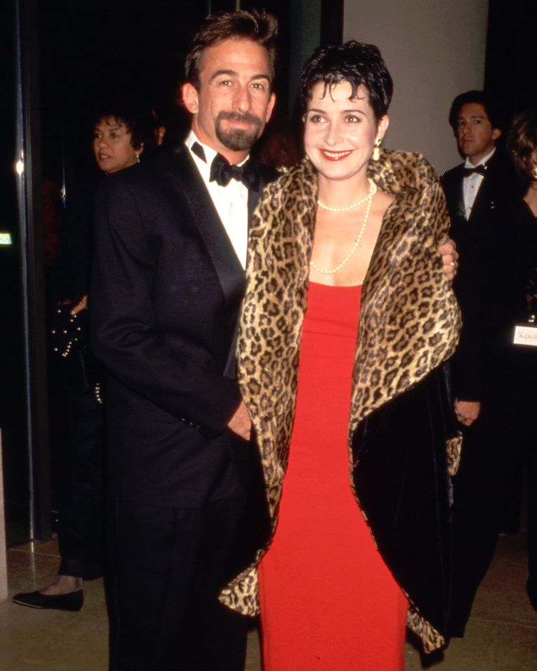 Annie Potts and husband James Hayman circa 1990Credit: Ralph Dominguez/MediaPunch via Getty