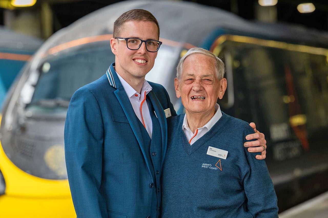 Nick Carpenter (left) and Bob Carpenter (right).Credit: Avanti West Coast