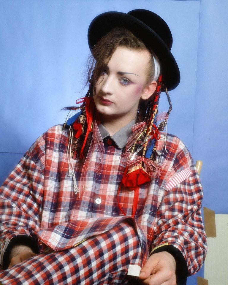 Boy George in Tokyo in June 1983Credit: Koh Hasebe/Shinko Music/Getty