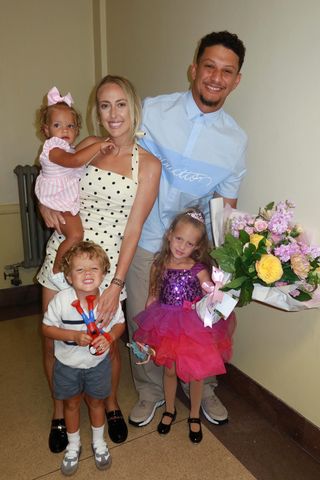 Patrick and Brittany Mahomes and their 3 kidsCredit: brittanylynne/Instagram