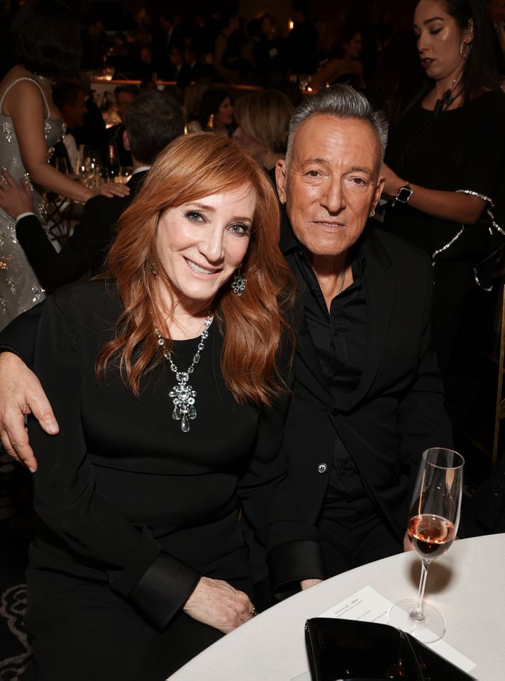Patti Scialfa and Bruce Springsteen at the 2024 Golden Globe AwardsCredit: Todd Williamson/Getty