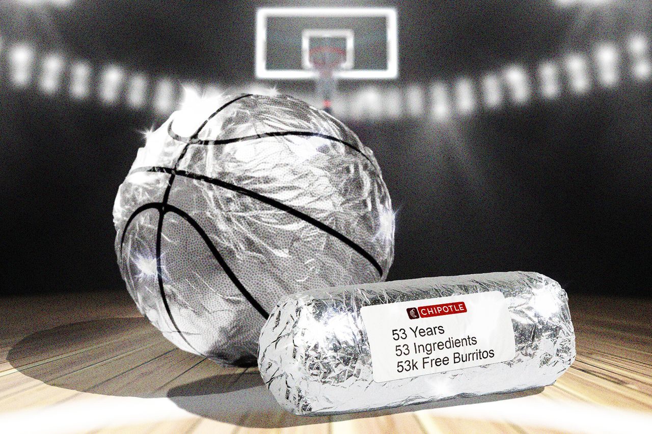 Fans can win free burritos by texting a designated code after the final game of the seriesCredit: Chipotle