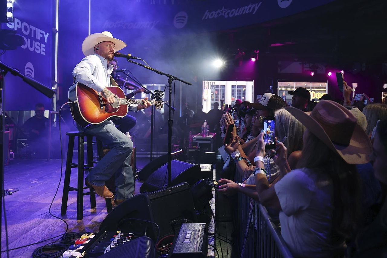 Cody Johnson performs at Spotify House at CMA Fest 2026 - Day 1 at Ole Red on June 4, 2026 in NashvilleCredit: Brett Carlsen/Getty