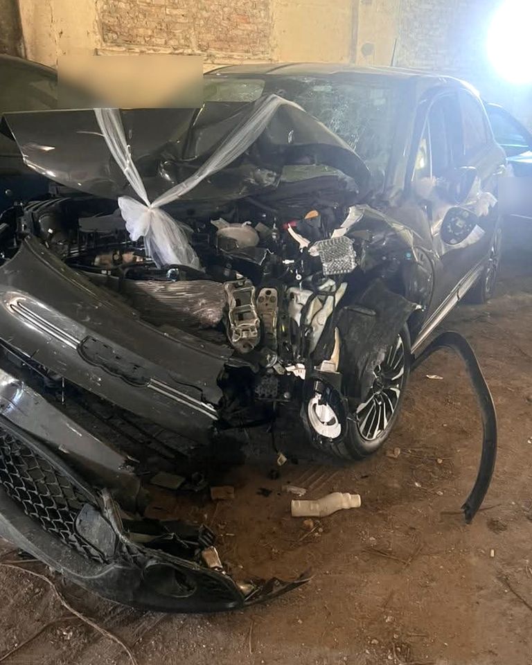 Vehicle after crashCredit: Kennedy News & Media