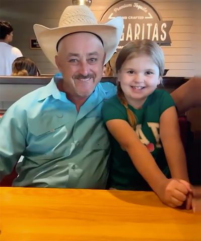 Dad Whose Teenage Daughter Died by Suicide Meets the 9-Year-Old Who Got Her Heart Ryan Ainsworth meeting PennyCredit: Paula White/TikTok