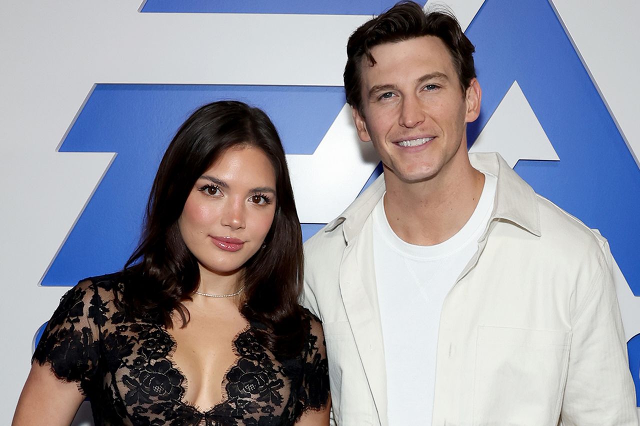 Giannina Gibelli and Blake HorstmannCredit: Jesse Grant/Getty