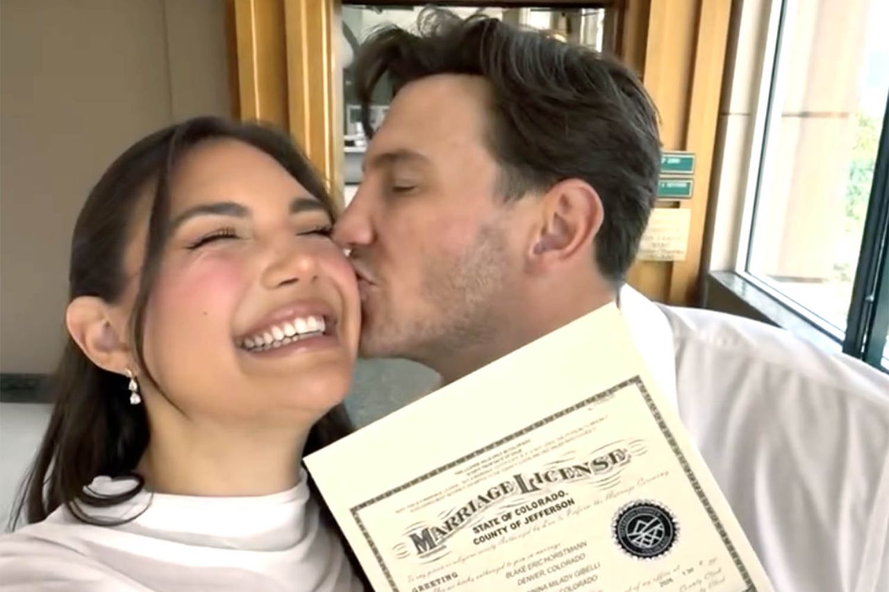 Giannina Gibelli and Blake Horstmann Obtain Marriage LicenseCredit: Giannina Gibelli/Instagram