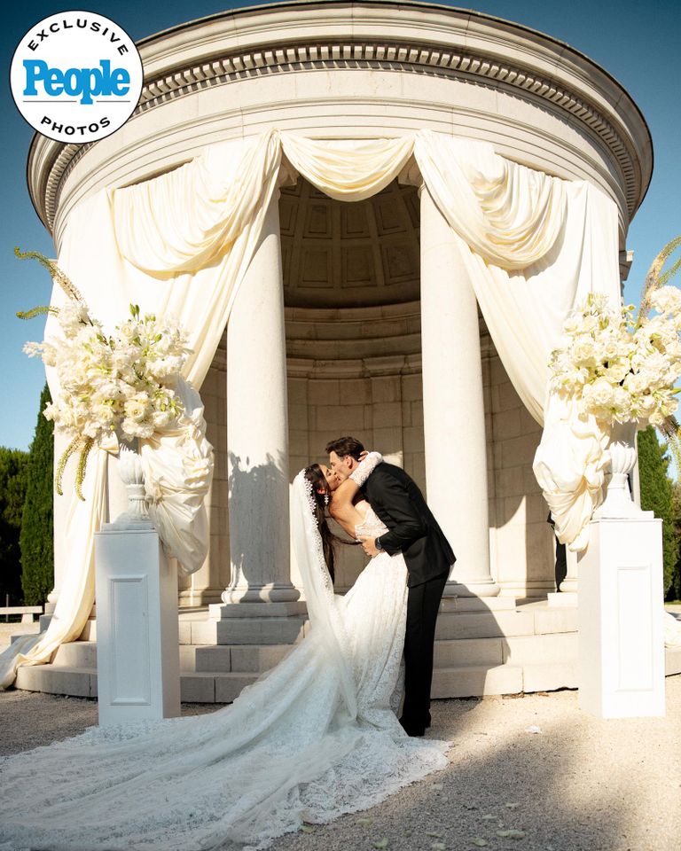 Giannina Gibelli and Blake Horstmann Marry in Magical Destination Wedding in Croatia with Son, 2, as Ring Bearer Giannina Gibelli and Blake HorstmannCredit: Avery Hericks