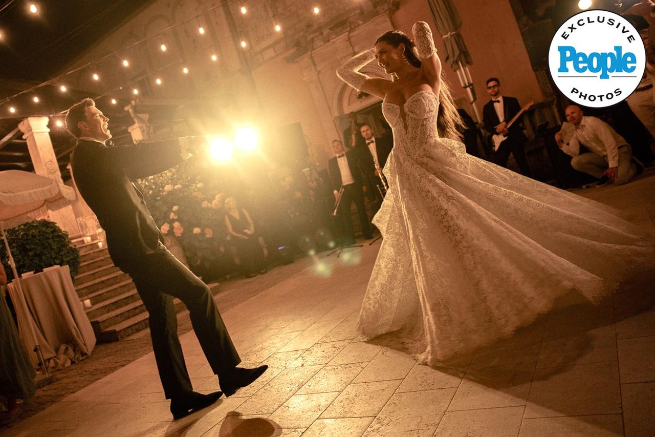 Giannina Gibelli and Blake Horstmann Marry in Magical Destination Wedding in Croatia with Son, 2, as Ring Bearer Blake Horstmann and Giannina GibelliCredit: Avery Hericks