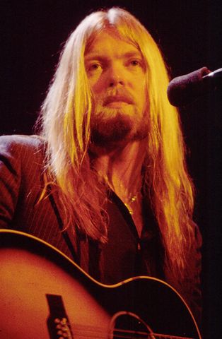 Gregg Allman in Passaic, N.J. in December 1981.Credit: Gary Gershoff/Getty