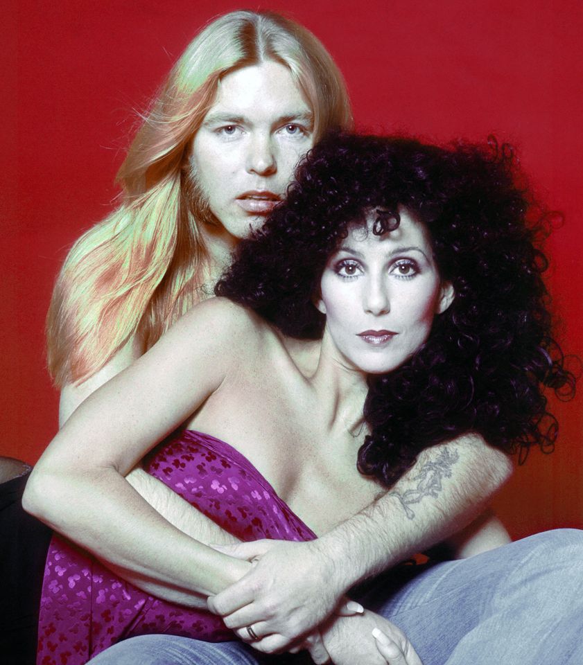Cher and Gregg Allman in Los Angeles in 1977.Credit: Harry Langdon/Getty