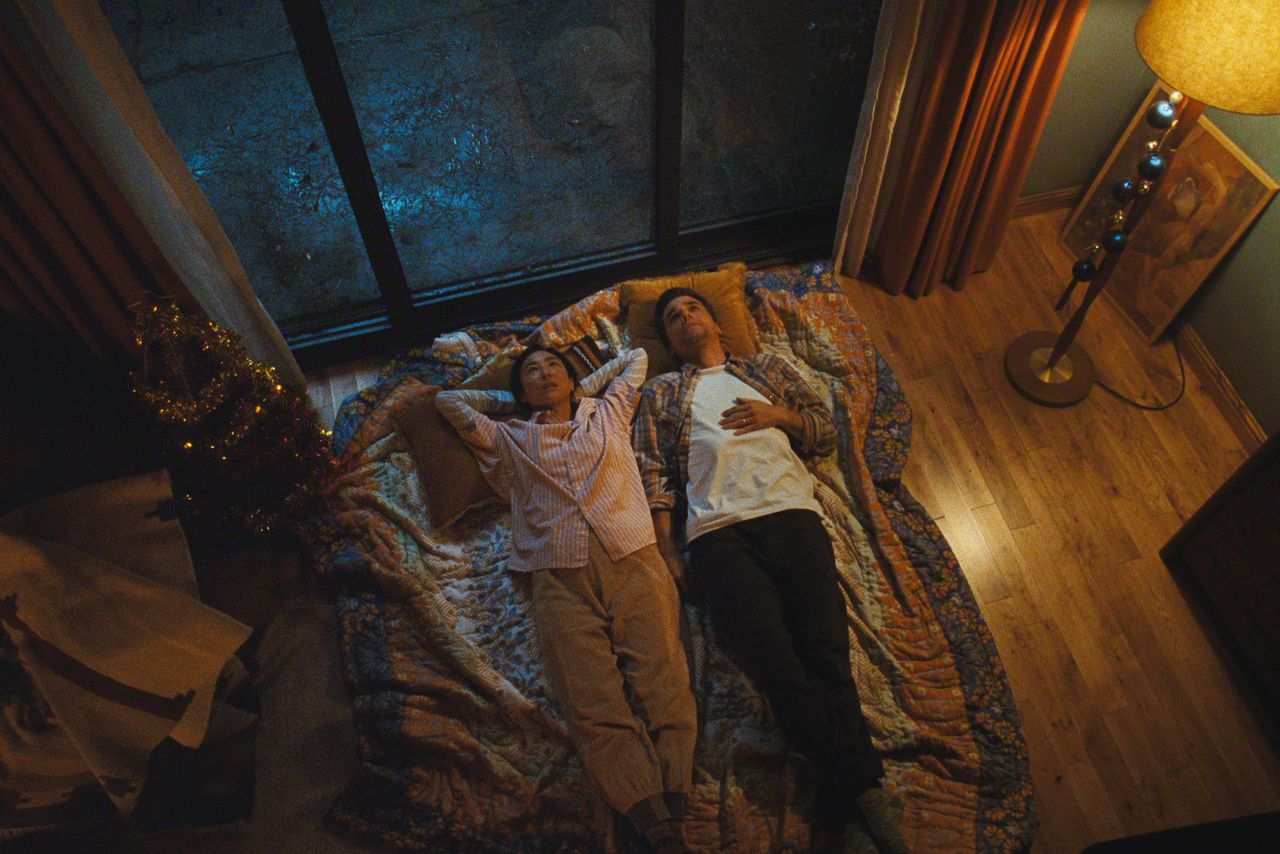 Greta Lee and Wagner Moura in The Last HouseCredit: Courtesy of Netflix
