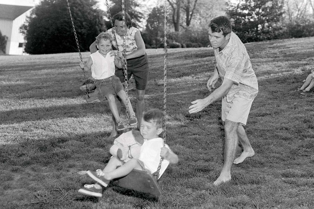 Robert and Ethel with their kidsCredit: Bettmann Archive/Getty