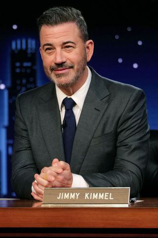 Jimmy Kimmel on 'Jimmy Kimmel Live!'Credit: Randy Holmes/Disney via Getty