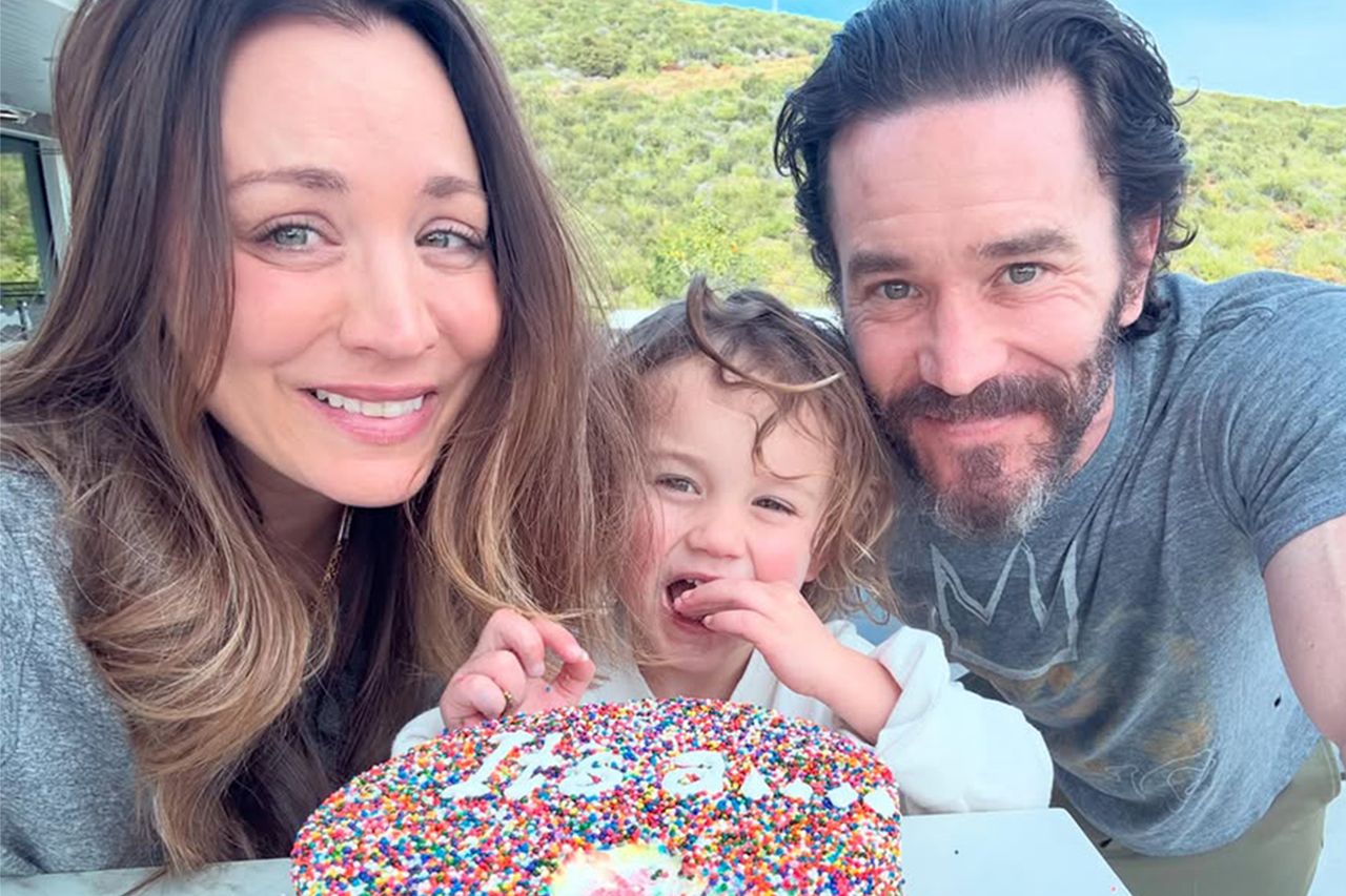 Kaley Cuoco and Tom Pelphrey with their daughter MatildaCredit: Kaley Cuoco/Instagram
