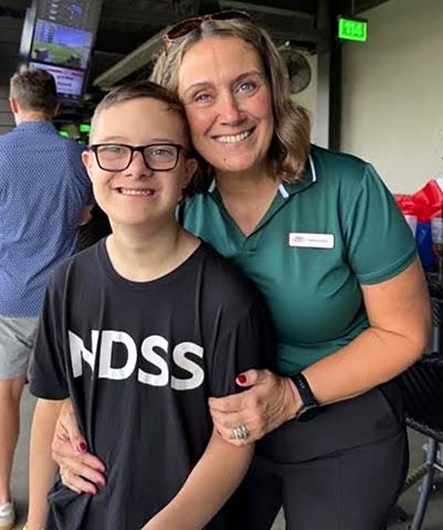 Kandi Pickard and her son MasonCredit: National Down Syndrome Society (NDSS)