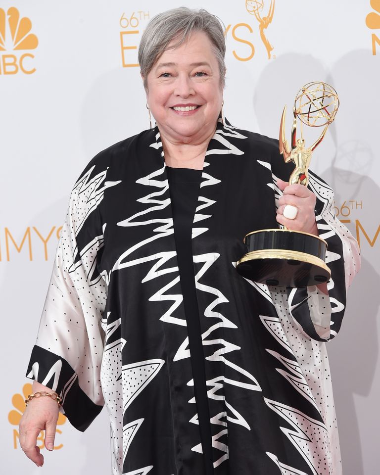 Kathy Bates at the 66th Annual Primetime Emmy Awards on Aug. 25, 2014Credit: Jason Merritt/Getty