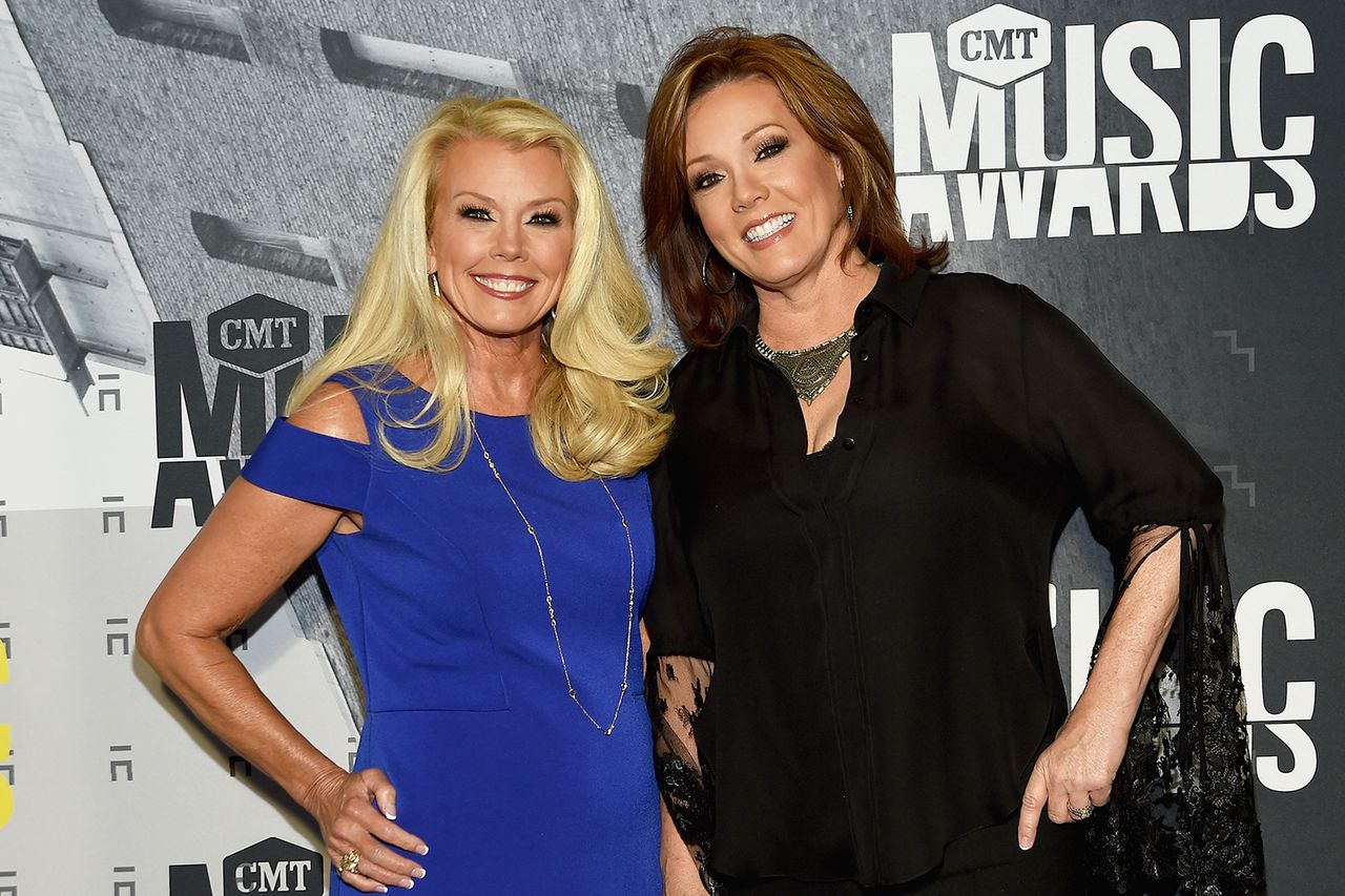 Judy Trammell (left) and Kelli Finglass in 2017 in Nashville, Tenn.Credit: Rick Diamond/Getty