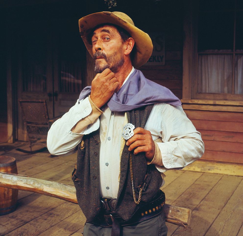 Ken Curtis as Festus Haggen on 'Gunsmoke' in 1967Credit: CBS Photo Archive/Getty