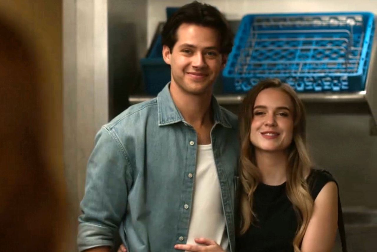 Sam ( Matt Cornett) and Taylor (Roan Curtis) in 'Every Year After'Credit: Prime Video