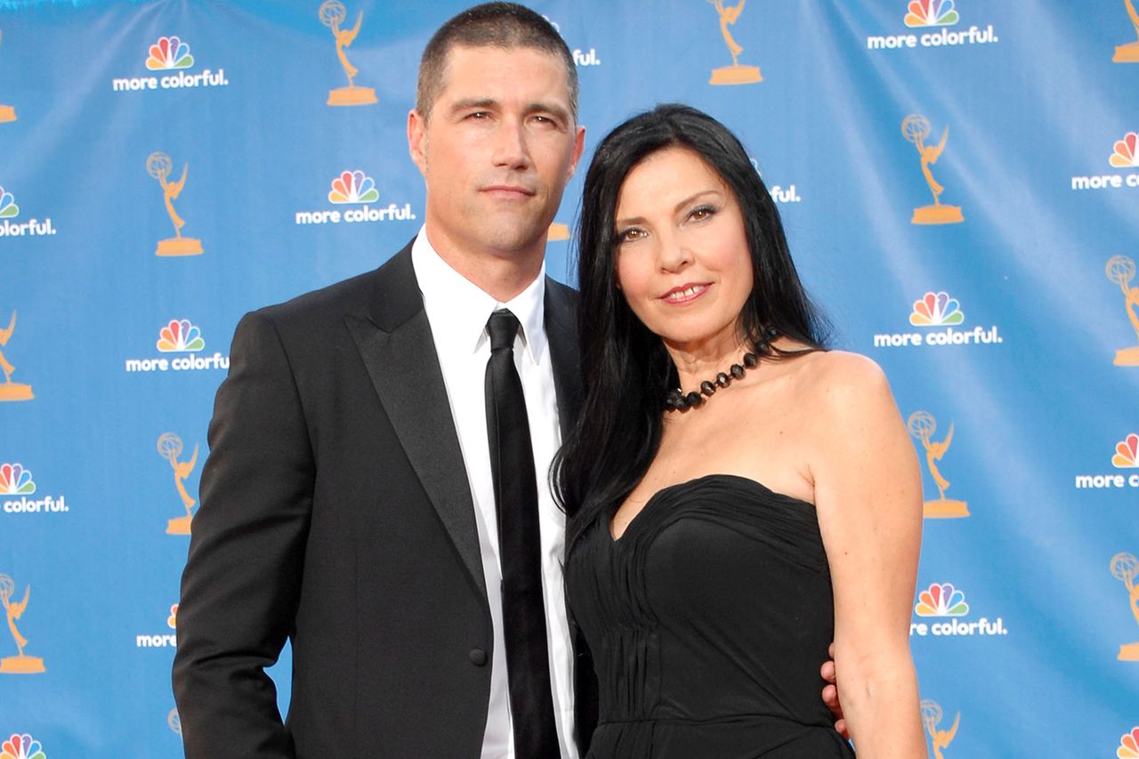 Matthew Fox (left) and Margherita Ronchi (right) in August 2010.Credit: ANDREAS BRANCH/Patrick McMullan via Getty