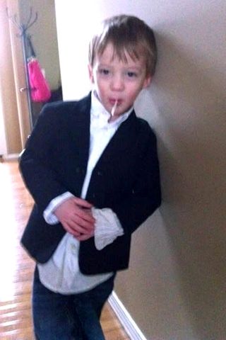 Gavin Michaels as a childCredit: the Michaels Family