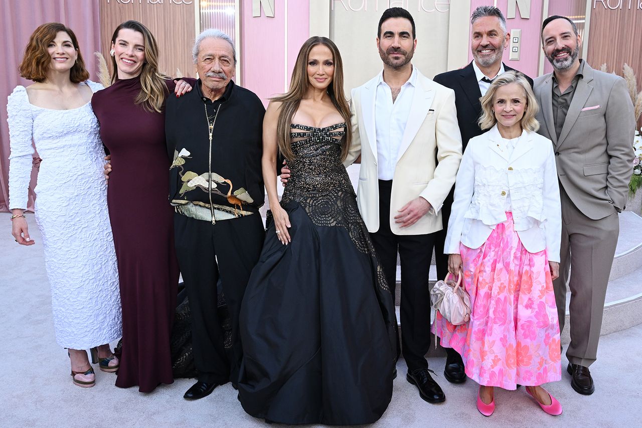 Jodie Whittaker, Betty Gilpin, Edward James Olmos, Jennifer Lopez, Brett Goldstein, Ol Parker, Amy Sedaris and Tony Hale at 