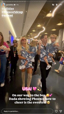 London Reum, Paris Hilton, Carter Reum and Phoenix Reum on June 25, 2026 in Los AngelesCredit: Paris Hilton/Instagram