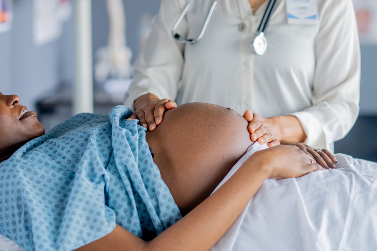 Stock image of a pregnant womanCredit: Getty