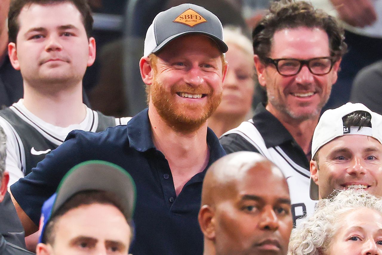Prince Harry at Frost Bank Center on June 13, 2026 in San Antonio, Texas.Credit: Gregory Shamus/Getty