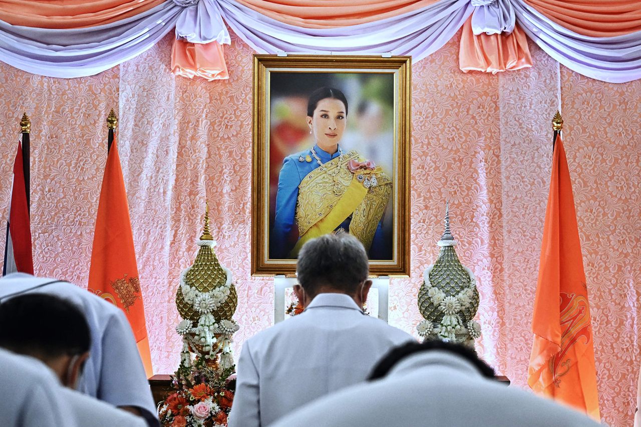 A portrait of Princess Bajrakitiyabha Mahidol in December 2022Credit: LILLIAN SUWANRUMPHA/AFP via Getty