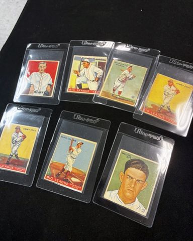 Baseball card collectionCredit: Brent Ashcroft
