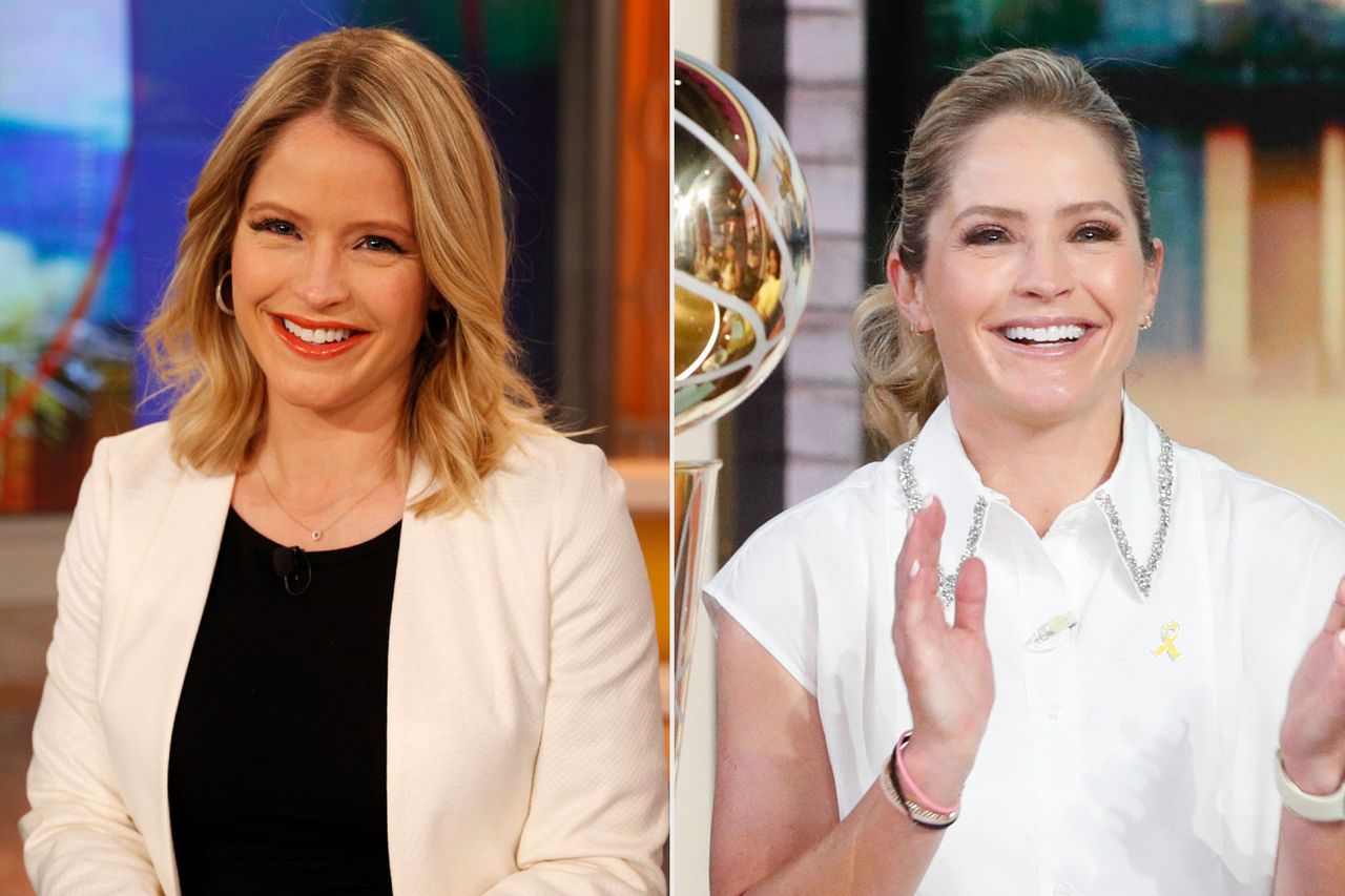 Sara Haines in 2016 and in May 2025 on 'The View' Sara Haines in 2016 and in May 2025 on 'The View'Credit: Heidi Gutman/Disney General Entertainment Content/Getty; LOU ROCCO/American Broadcasting Companies, Inc./ Getty