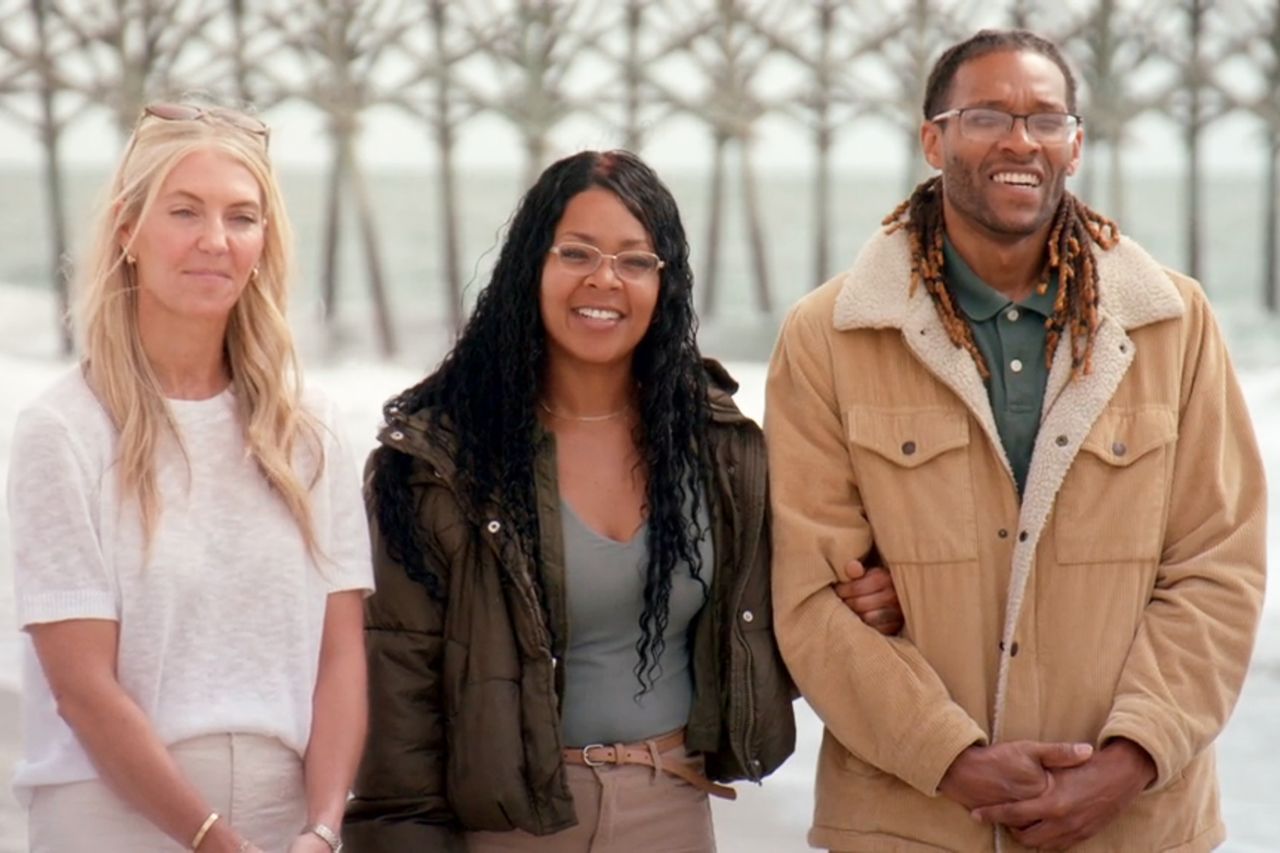 Sarah Baeumler, Steven and Angelina Jacobs Battle on the Beach Season 5 Episode 2 screengrab Sarah Baeumler; Steven and Angelina Jacobs 'Battle on the Beach' Season 5Credit: HGTV/HBO