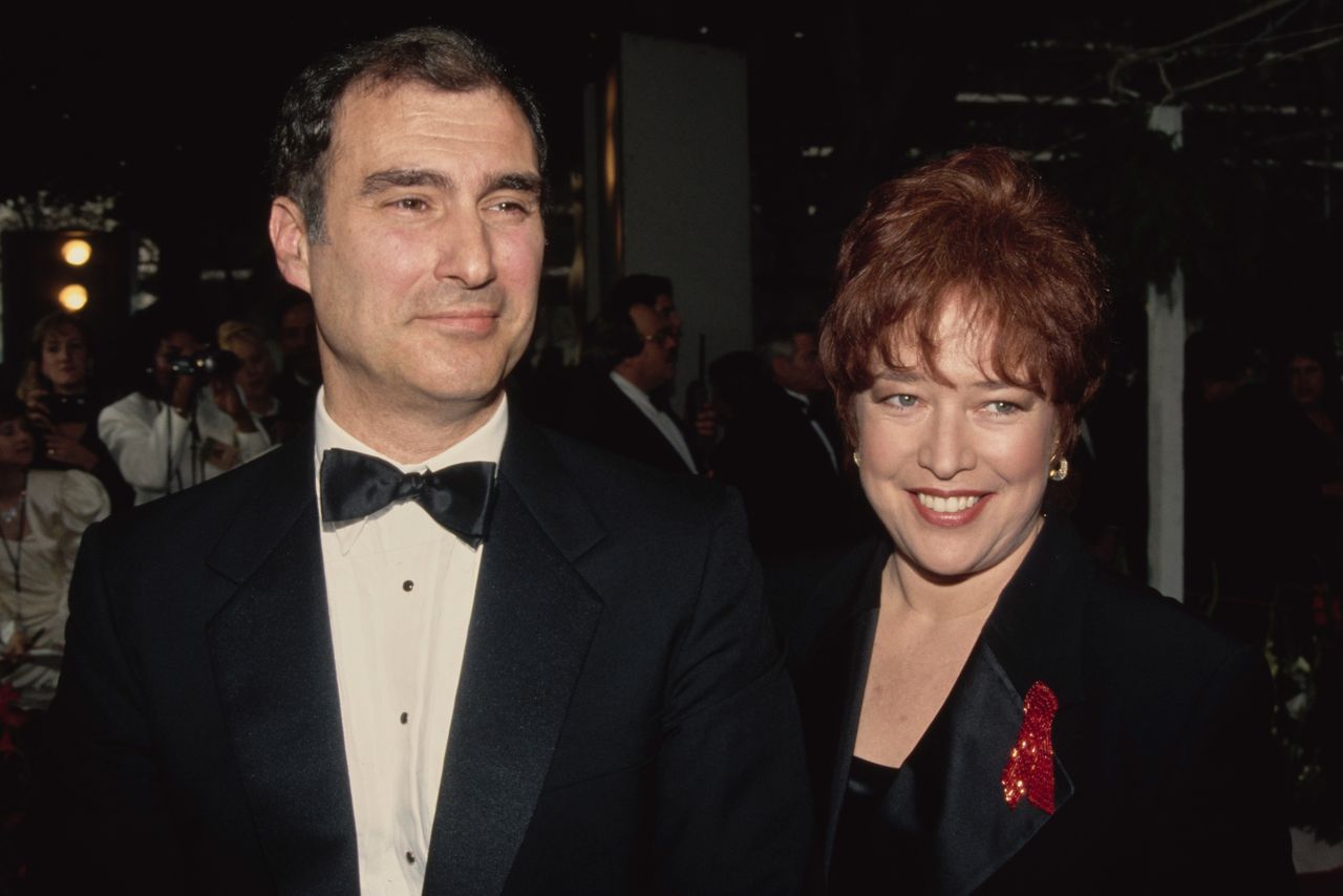 Kathy Bates and Tony Campisi in March 1993Credit: Vinnie Zuffante/Getty
