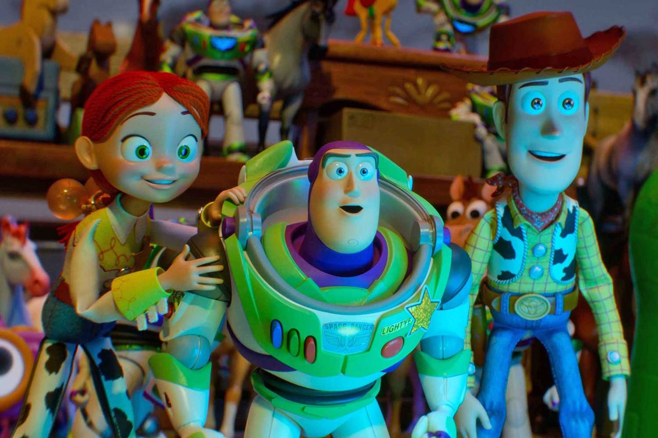 Jessie, Buzz Lightyear and Woody in 'Toy Story 5'Credit: Disney/Pixar
