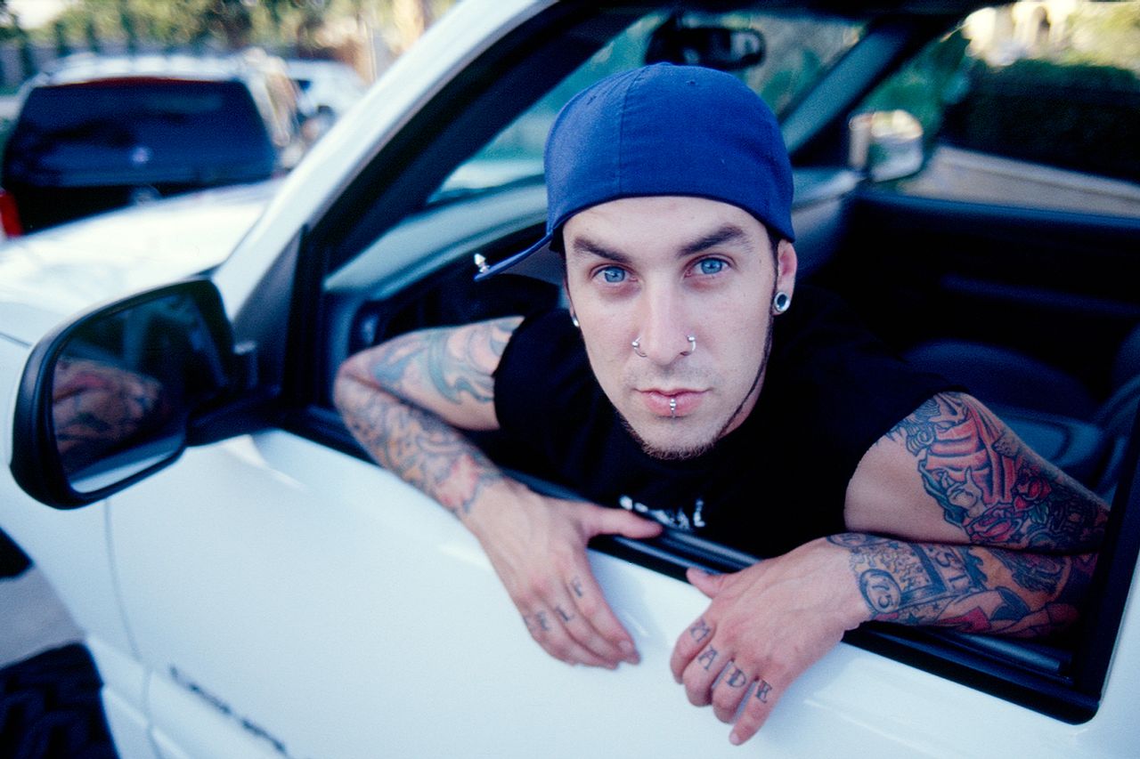 Travis Barker in July 2001.Credit: Gregory Bojorquez/Getty