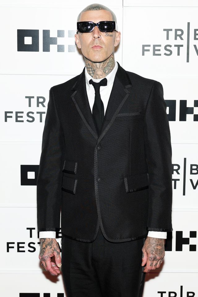 Travis Barker attends the 'Travis Barker: Louder Than Fear' premiere during the 2026 Tribeca Festival at Spring Studios on June 13, 2026 in New York City.Credit: Arturo Holmes/Getty