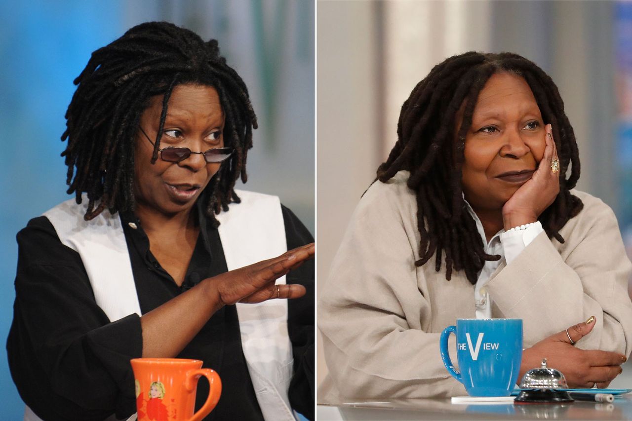 Whoopi Goldberg on 'The View' in October 2009 and in March 2023 Whoopi Goldberg on 'The View' in October 2009 and in March 2023Credit: Steve Fenn/Disney General Entertainment Content/Getty;Lou Rocco/ABC/Getty