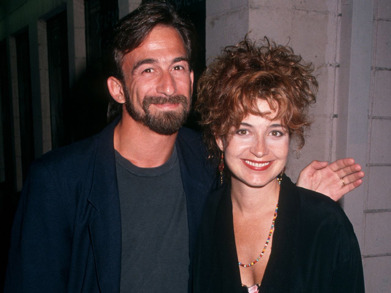 Annie Potts and James Hayman attending a party for 'Buffy the Vampire Slayer' on July 30, 1992 in Los Angeles, CA.Credit: Ron Galella, Ltd./Ron Galella Collection/Getty