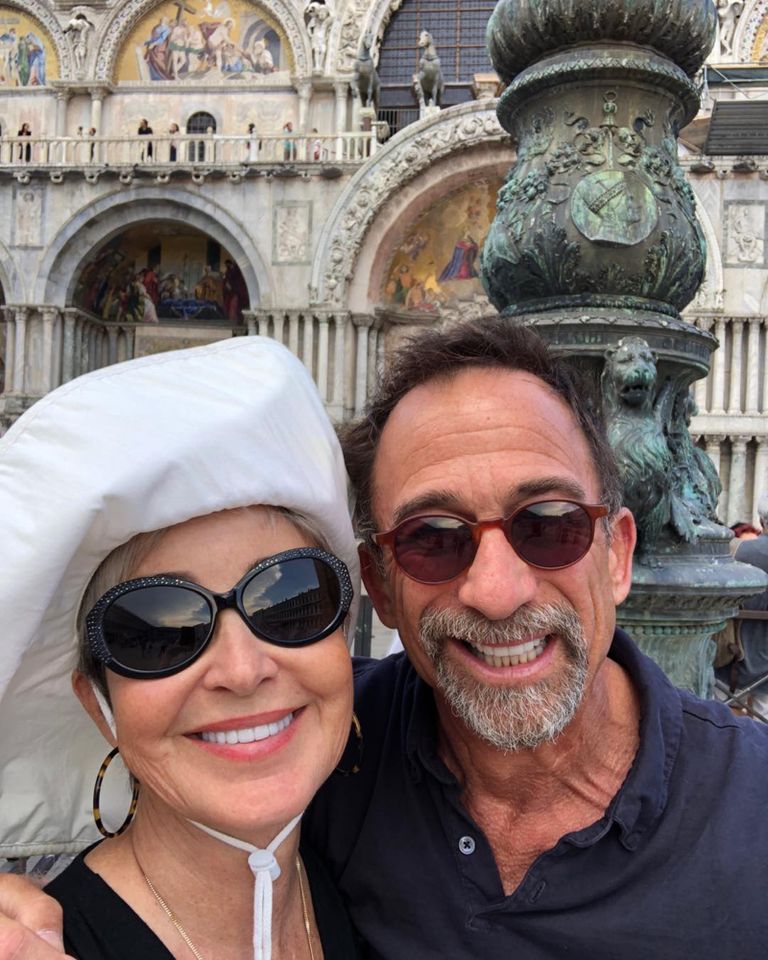 Annie Potts and James Hayman.Credit: Annie Potts Instagram